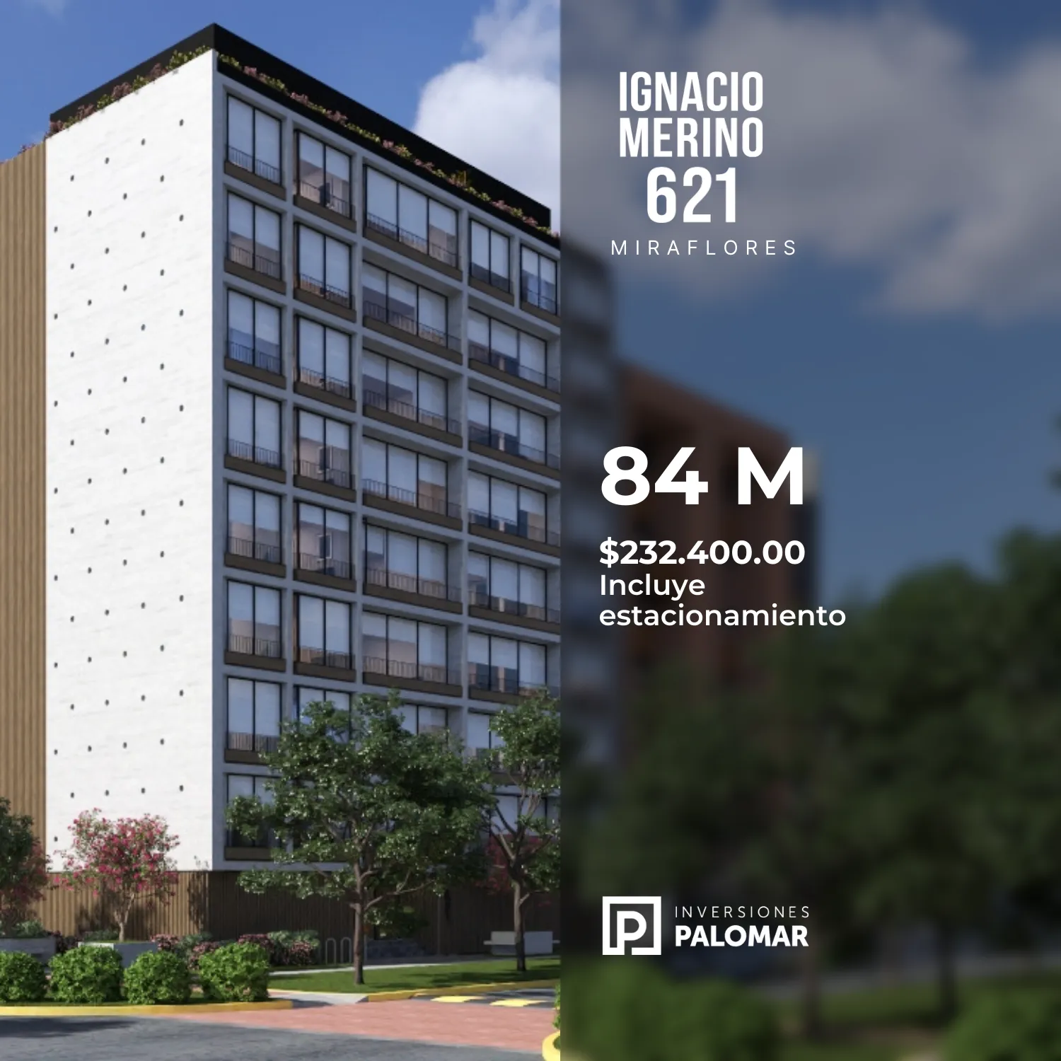 Proyecto Ignacio Merino 621 en Miraflores