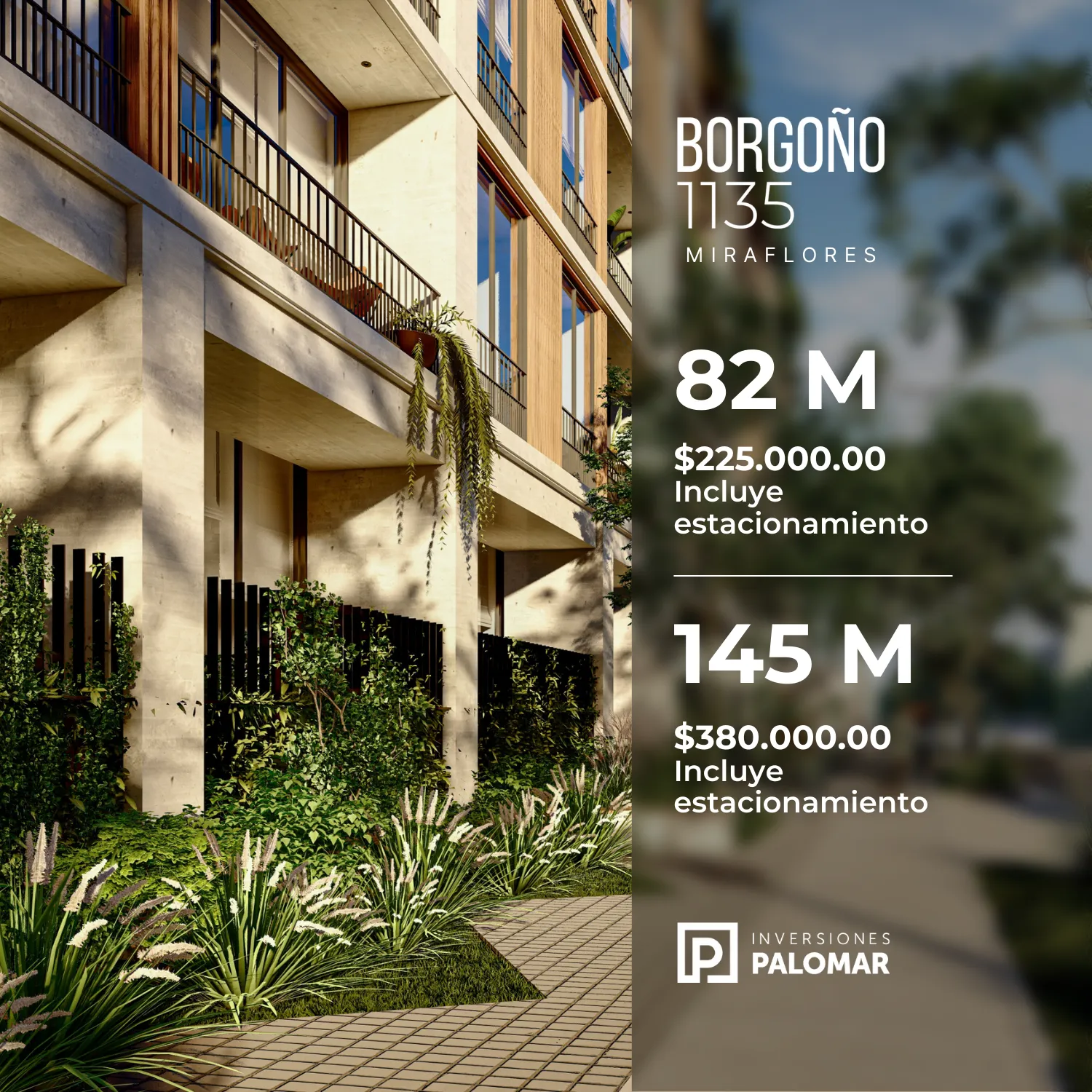 Proyecto Borgoño 1135 en Miraflores