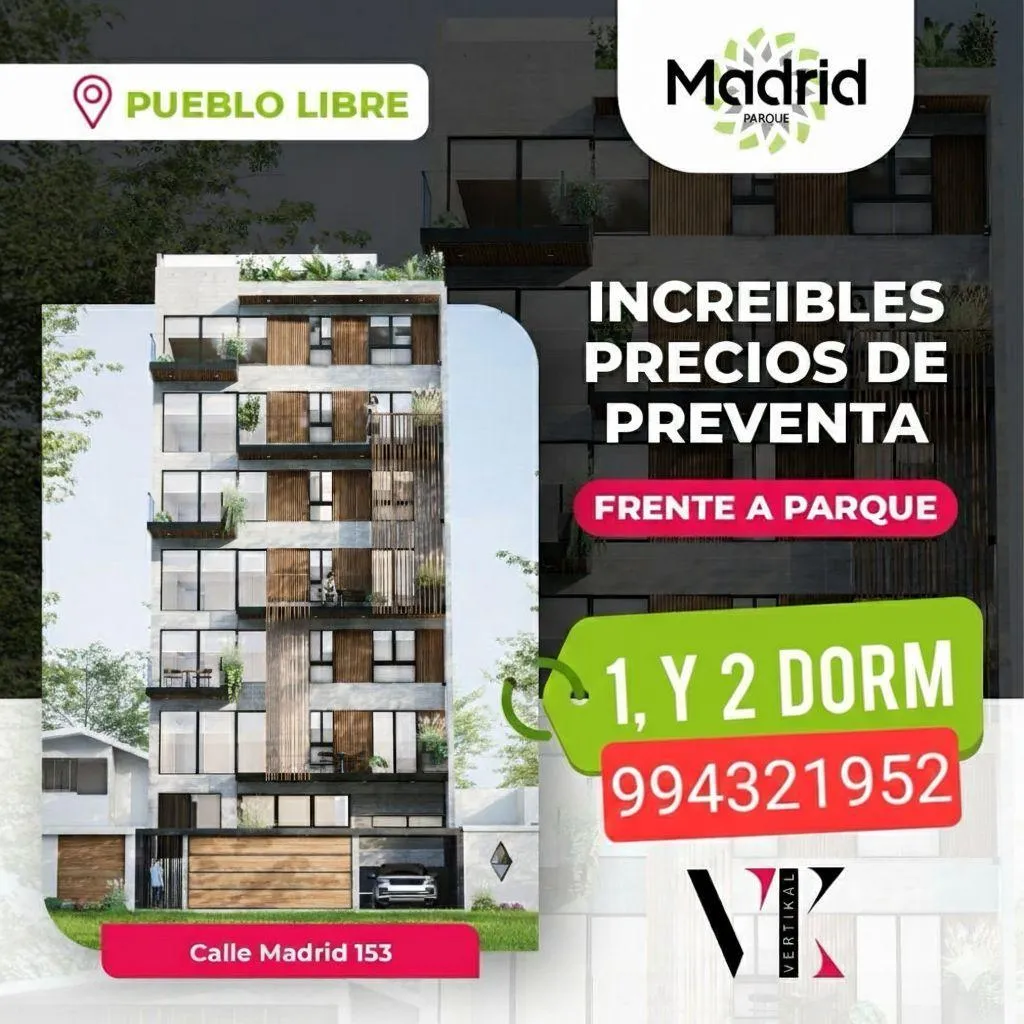 Parque Madrid - Pueblo Libre